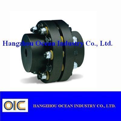 Robust Bolted Steel Flanged Rigid Couplings with 0.5 Kg Weight and 25mm Bore