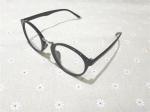 80031-C1 Bright Black Color Acetate Temple TR90 Material Optical Eyeglasses