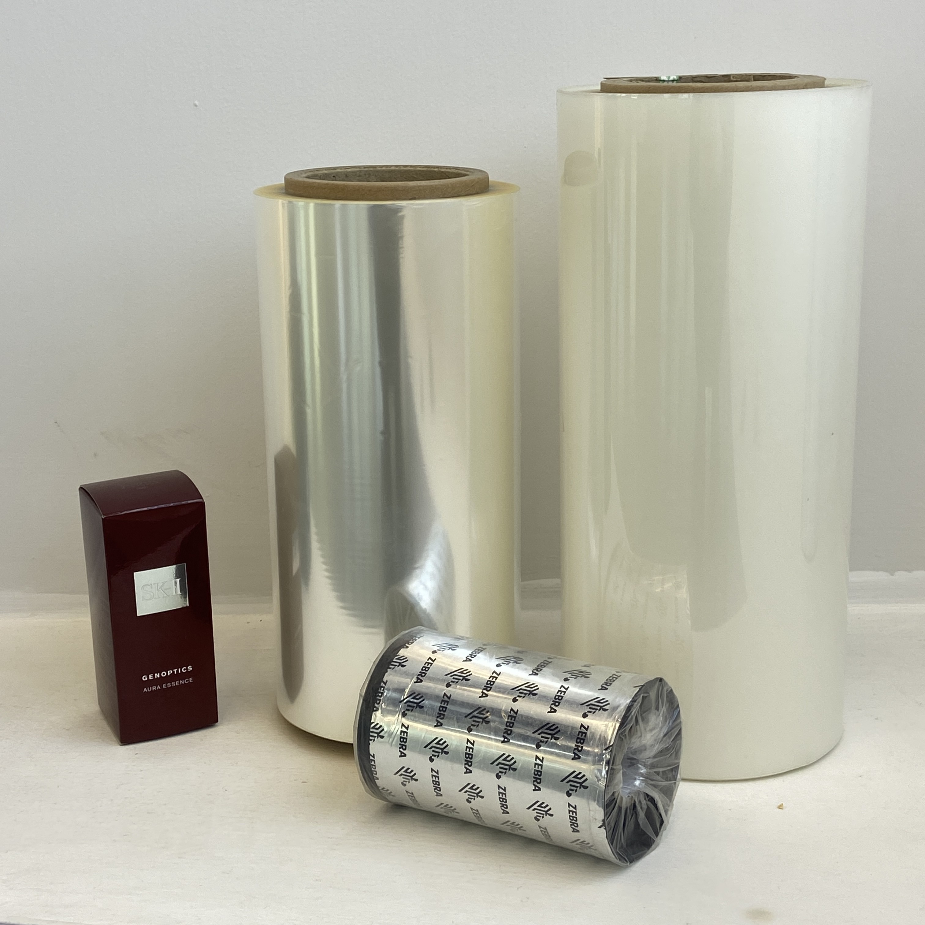 4 Microns 4.5 Microns Transparent TTR Film BOPET Material Thermal Transfer Ribbons Polyester Base Film