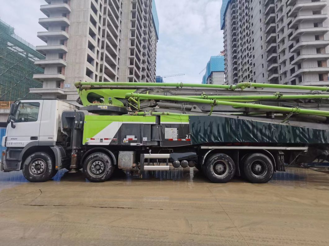 Used Heavy Equipment Zoomlion 63 Meter Concrete Boom Pump