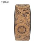 Bodygood Purity Wave Cork Yoga Wheel For Beginners pilates Yoga Prop Wheel
