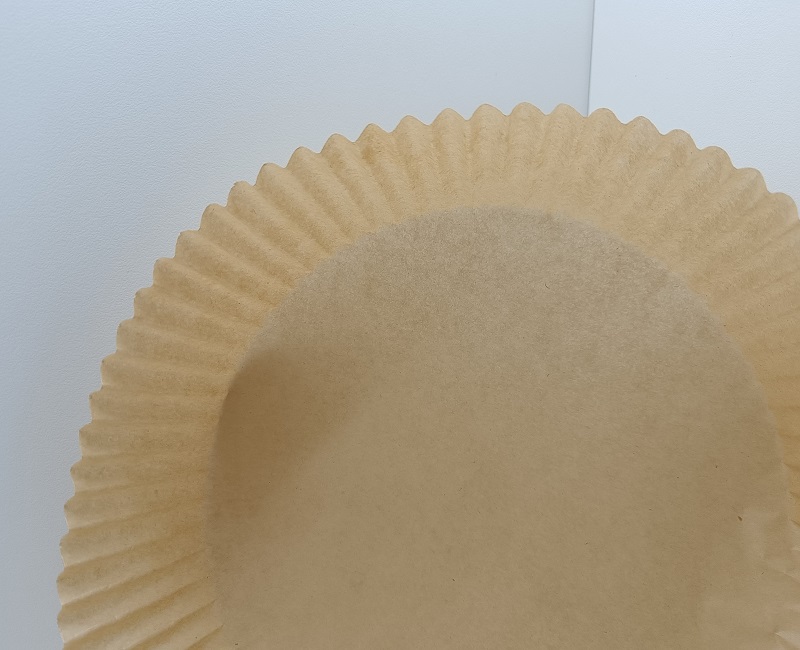 Disposable Air Fryer Paper Liners Round Shape Water Oil Resistant 16cm Diameter