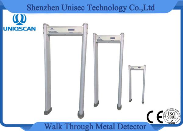 PVC Material Airport Security Machines , Full Body Metal Detectors With LCD