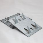 2x1.5 inch 51*38mm Single-Pin Impaling Clips with Hot Dipped Galvanized Z275