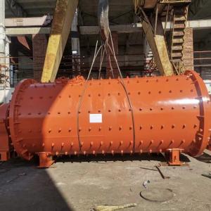 Quality Red Industrial Grinding Ball Mill Machine for Mining Process wholesale