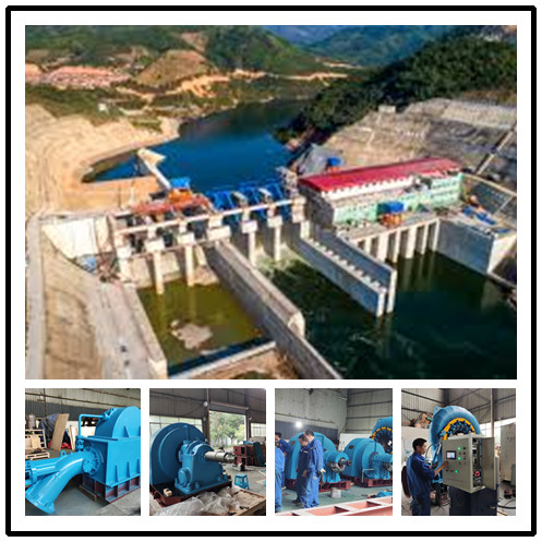 Kaplan Hydro Turbine Generator with 30-60 Years Lifespan Rated Head 5-50m