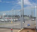 Steel Palisade High Security Fence Systems For Industrial And Commercial