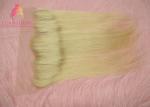 Cuticle Aligned Virgin 613 Blonde Hair Weave Straight 13*4 Hair Frontal