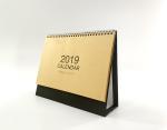 Stereoscopic Triangle Desk Wall Calendar Black Board Eco Friendly Kraft Paper
