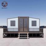 Grade 8 Earthquake Resistance 20FT Premade Houses with Broken Bridge Aluminum