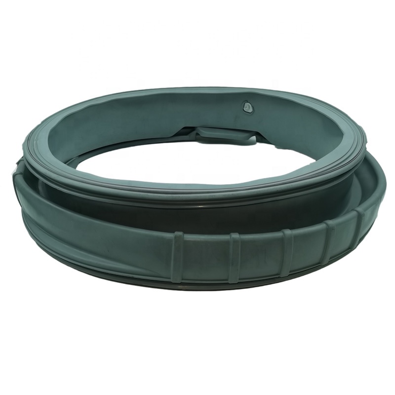 Grey Rubber Door Seal Gasket for Samsung Washing Machine Spare Parts Original DC97-16596A