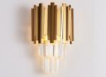 Modern Goldmetal Luxury Wall Lamp Indoor Iron Crystal Wall Lamp