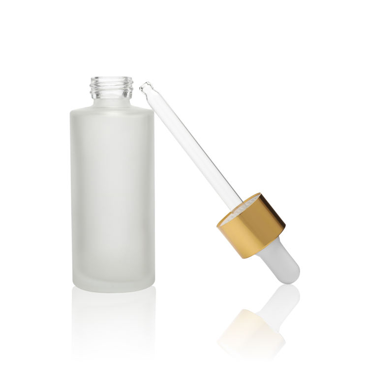 High Quality Frosted 30ml Face Serum Glass Dropper Bottle For Skin Care