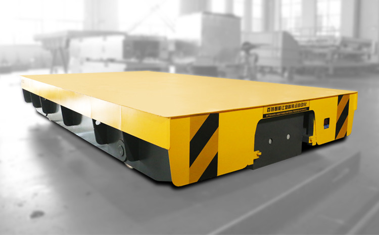 Cable Reel Battery Powered Pallet Transfer Carts Special Transport