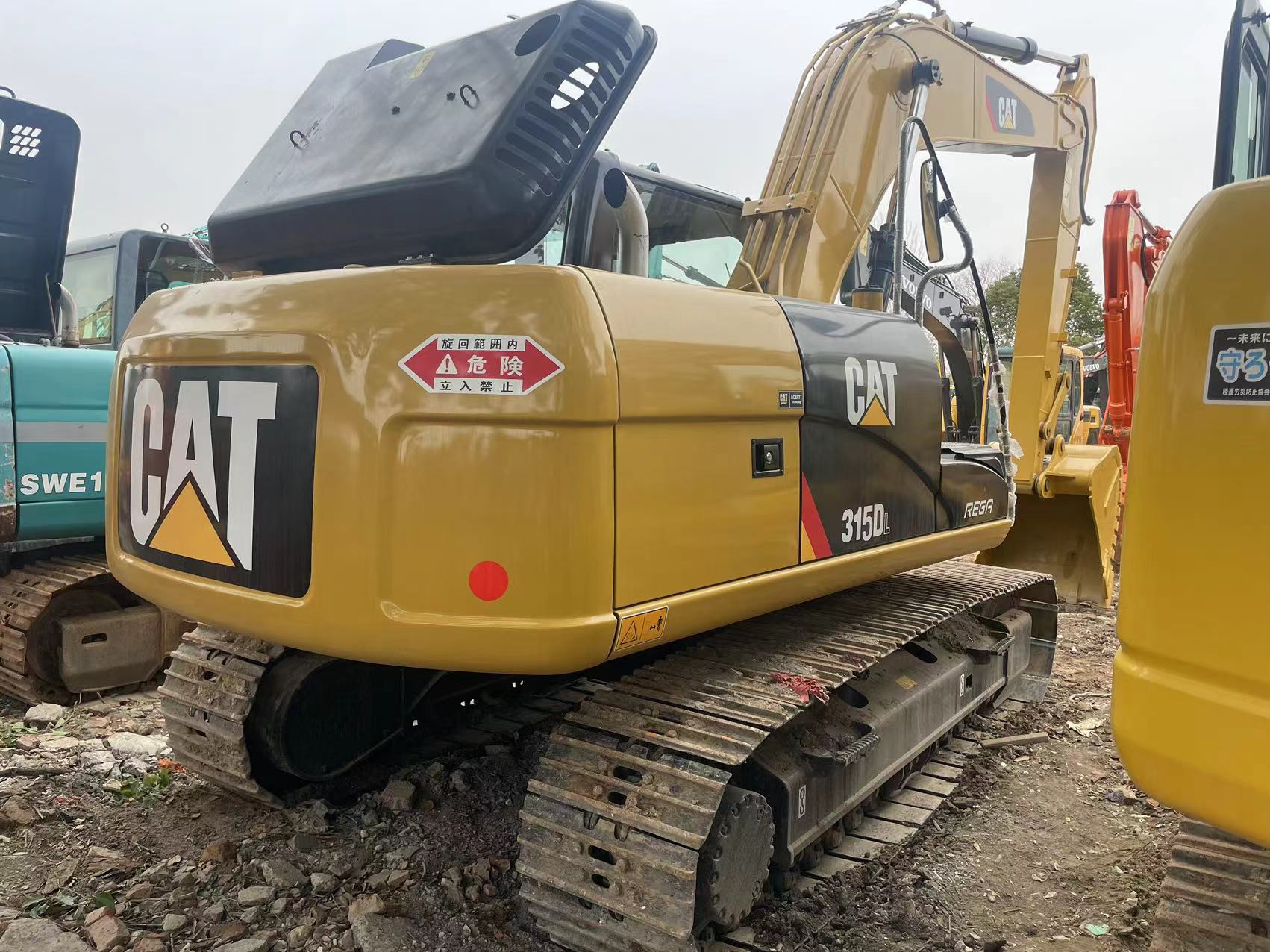 Used excavator CAT 315D second hand excavator used machinery 15ton hydraulic crawler backhoe digger import excav