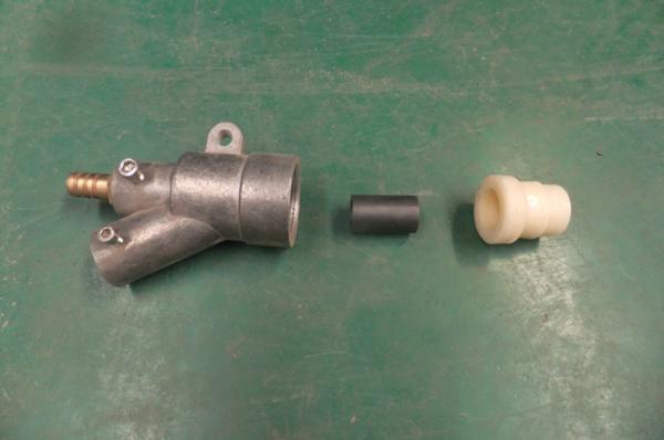 C Type Gun Blasting Machine Parts , 35 * 20 * 8mm Nozzle Sandblaster Replacement