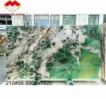 Natural Stone Brazil Marble Backlit Sodalite Green Quartzite for Bedroom Design