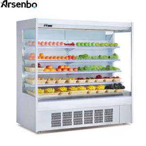 Quality 220V Commercial Open Display Case Cooler Multiscene Antiwear wholesale