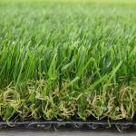 Realistic Green Synthetic Playground Turf / Foreverlawn Playground Grass