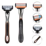 Private Label 3-5Blades Manual Best 5 Five Blade Cartridge System Razors for Men