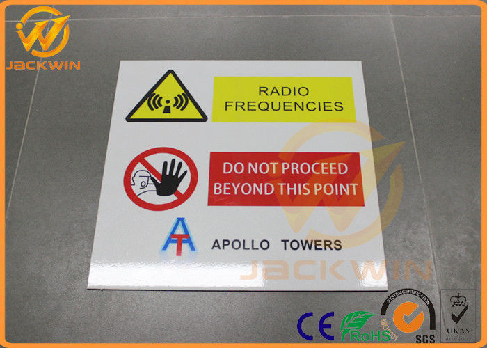 Traffic Reflective Aluminum Dangerous Warning Sign Highway Traffic Signs