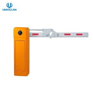 Quality 90 Degrees Folding Arm Barrier Gate 24V AC Motor wholesale