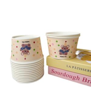 Quality Take Away Paper Bowl 500ml 600ml Salad Round Container Bowls wholesale