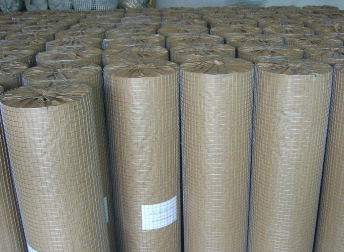 3/8inch Galvanized Welded Wire Panels , Concrete Reinforcing Mesh Roll