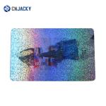 Star Inkjet Printing Holographic Sheet , Metal Membership Card Making Materials
