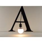 Nordic Pendant Lights Letter Light Decorative A to Z Alphabet Living Room Hotel