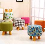 High Quality Modern Style Wooden Stools Cute Animal Shape Small Chair Solid Wood