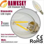 Factory Wholesale C35 E26/E27 Dimmable Light Bulb Filament