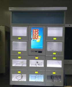Quality 10 SKU Cabinet Hot Food Vending Machines OEM ODM For Vegetables / Fruits wholesale