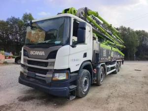 Quality 2022year Zoomlion 59M Concrete Pump Truck With Scania For Readymix Factory wholesale