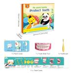 CPSIA Panda Juniors Preschool Educational Toys For Tooth Care Learning