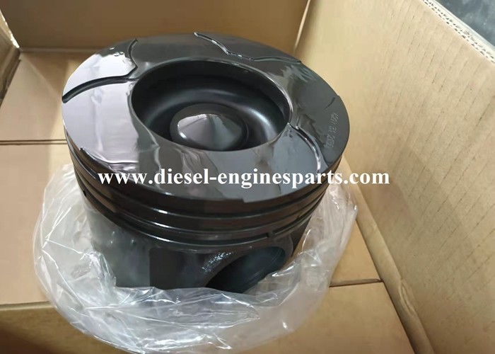 6D140 Diesel Engine Piston Wind Cooling Cummins Steel Pistons