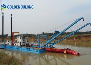 Quality JULONG Dredger JLCSD200 Cutter Suction Dredger For Sale In River Sea Port Mining Dredge wholesale