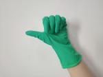 Safe touch screen vinyl disposable gloves blue nitrile gloves no powder