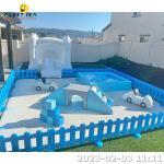 Blue Indoor Soft Play Equipment Toddler Multifunctional Climbing For Babies