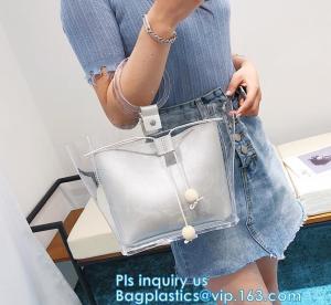 Quality Beauty Flower Color PVC tote shopping bag, PVC Coating 600D Polyester Tote Bag Grocery Bag with Zipper Closing, handle wholesale