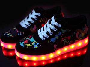 Quality Fashion Christmas Present Led USB Shoes wholesale