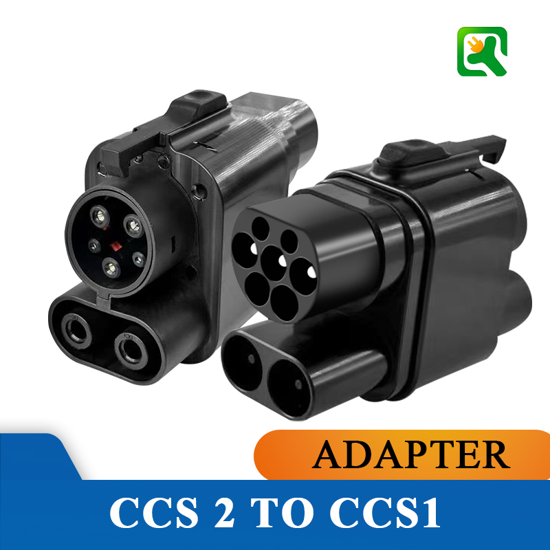250kw Max Power CCS2 to CCS1 Adapter for EV Charging Rated Current 50-250A Operation Voltage 1000V in One Adapter