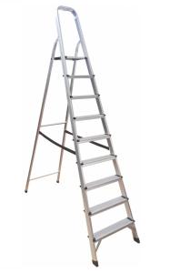 Quality 9 Steps Stool Household Lightweight Aluminum Step Stool Ladder wholesale