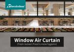 Window Mini fashion cooling Air curtain