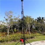 Trolley Based 18M Heavy Duty Video Surveillance Mast
