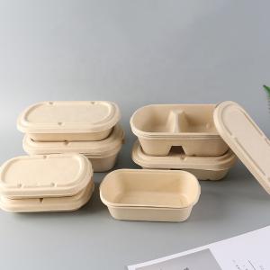 Quality Disposable Lunch Biodegradable Take Away Food Package Container wholesale