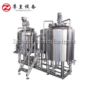 Quality 380V 500L Electric Small Scale Brewing Equipment Stainless Steel Material wholesale