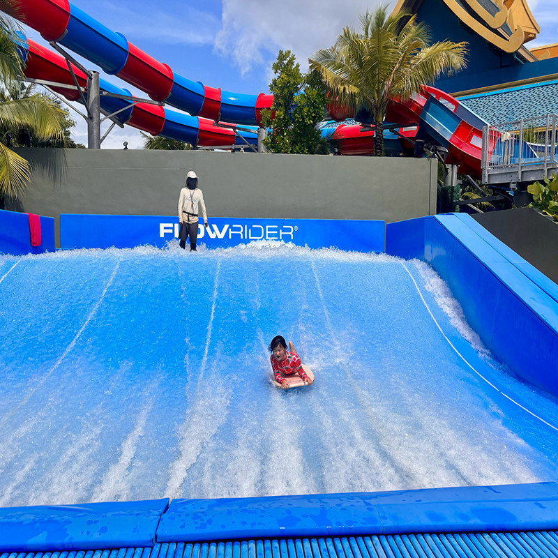 Customized Surf Simulator Machine Surf Style Flowrider Indoor Surfing Wave Machine