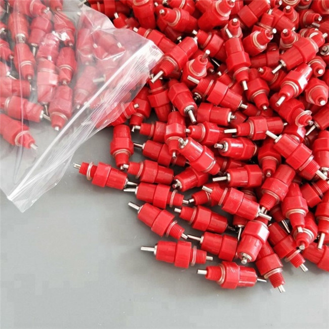 POM 8mm Pipe Poultry Water Drinkers Automatic Chicken Drinkers And Feeders