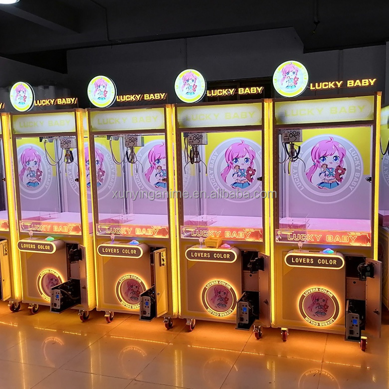110V/220V/230V Voltage Mini Claw Crane Game Machine for Children's Entertainment